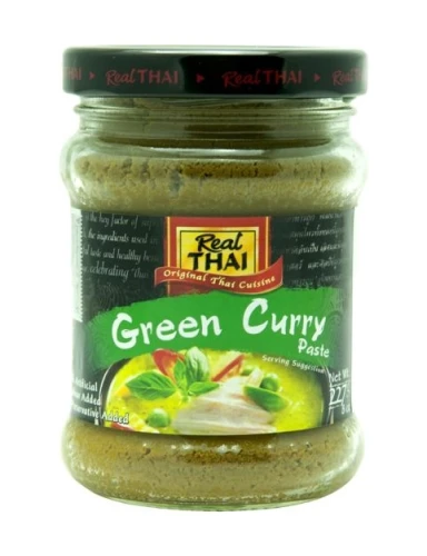 Pasta Curry Green tajska zielona słoik 227g RealThai