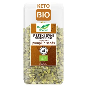 Pestki Dyni Ciemnozielone uprawiane w Europie BIO 350g BioPlanet