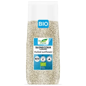 Słonecznik łuskany bezglutenowy BIO 800g BioPlanet
