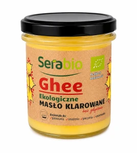 Masło klarowane Ghee ekologiczne 250g małe BIO Serabio