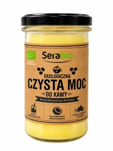 Ekologiczna Czysta Moc DO KAWY - blend tłuszczowy BIO 425g średnia Serabio