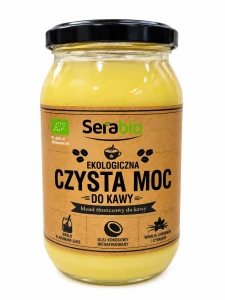 Ekologiczna Czysta Moc DO KAWY - blend tłuszczowy BIO 750g duża Serabio