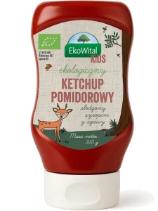 Ketchup dla dzieci BIO 310g dozownik Ekowital