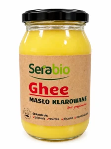 Masło klarowane Ghee konwencjonalne 750g duże Serabio
