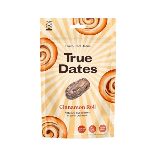 Daktyle True Dates Cinnamon Roll bez pestek 100g