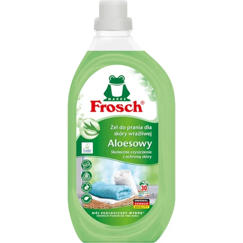 Frosch żel do prania tkanin białych aloesowy 1500 ml
