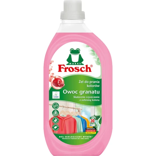 Frosch  żel do prania tkanin kolorowych  owoc granatu 1500 ml