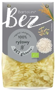 Makaron ryżowy ŚWIDERKI bezglutenowy BIO 250g Bartolini