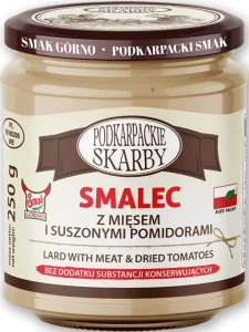 Smalec z mięsem i suszonymi pomidorami  250g Smak Górno