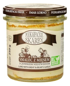 Smalec z mięsem i czosnkiem niedźwiedzim 250g Smak Górno