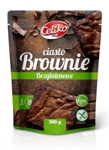 Mieszanka bezglutenowa na ciasto Brownie 300g Celiko