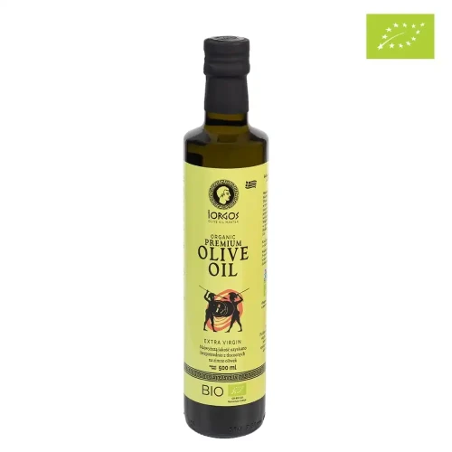 Oliwa z oliwek extra vigin grecka ze Sparty BIO 500ml IORGOS