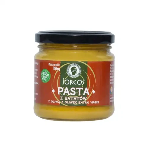 Pasta z batatów z oliwą z oliwek 185g Iorgos