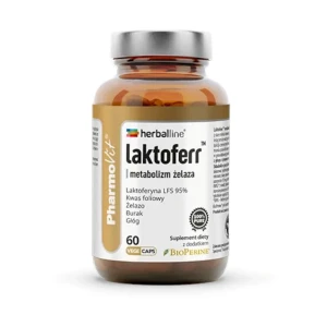 Lactoferr - metabolizm żelaza bezglutenowy Clean Label 60kaps Pharmovit