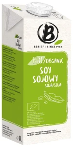 Napój sojowy bezglutenowy BIO bez dodatku cukru 1l Berief