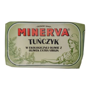 Tuńczyk w BIO oliwie z oliwek 120g Minerva
