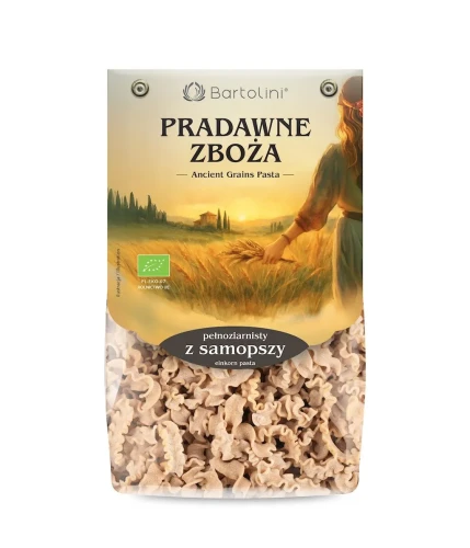 Makaron z samopszy razowy FALA Pradawne Zboża BIO 250g Bartolini