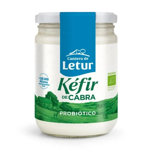 Kefir Kozi ekologiczny BIO 420g słoik duży Cantero Letur
