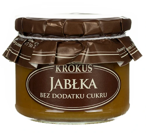 Powidła jabłkowe bez dodatku cukru KROKUS 310 g