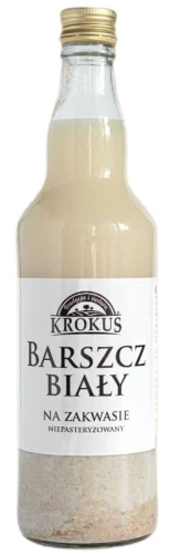 Barszcz biały niepasteryzowany 480 ml Krokus