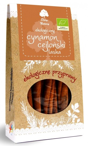 Cynamon cejloński laska BIO Dary Natury 30g