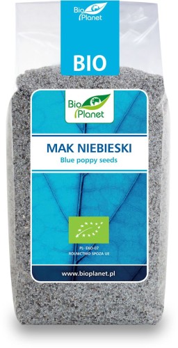 Mak niebieski ziarno BIO 200 g