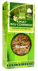 Herbatka czarny bez (kwiat) BIO 50g