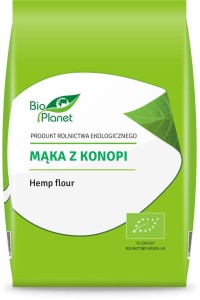 Mąka z konopi BIO 400g.