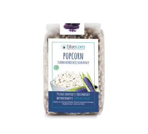  Popcorn ziarno niebieskiej kukurydzy bezglutenowy BIO 350g