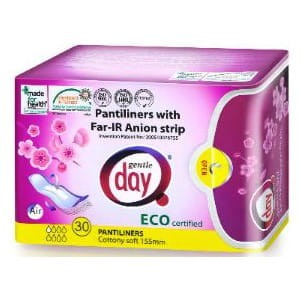  Wkładki higieniczne z paskiem anionowym 30 sztuk EKO