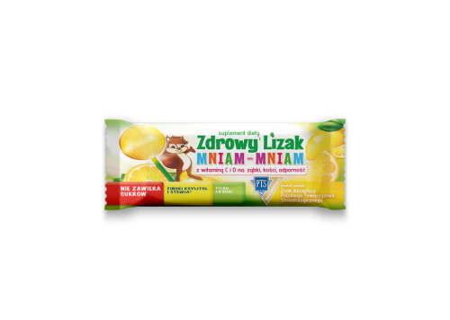 Zdrowy lizak cytryna bez cukru