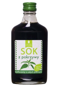  Sok  z pokrzywy 200ml Zielona Tłocznia