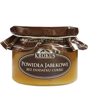 Powidła jabłkowe bez dodatku cukru KROKUS 310 g