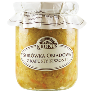 Surówka obiadowa z kapusty kiszonej KROKUS 500g