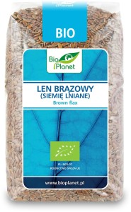 Len brązowy BIO 400g 