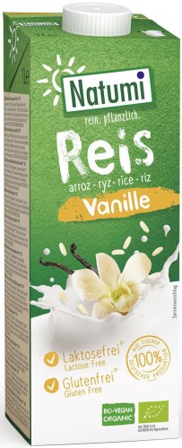 Napój ryżowo-waniliowy bezglutenowy BIO 1l