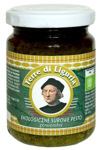 Pesto Genovese surowe (sos bazyliowy) BIO 135g Terre di Liguria
