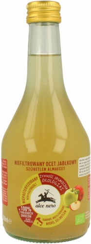 Ocet jabłkowy niefiltrowany niepasteryzowany BIO 500ml Alce Nero