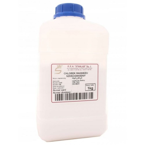 Chlorek magnezu sześciowodny CZDA 1kg Stanlab
