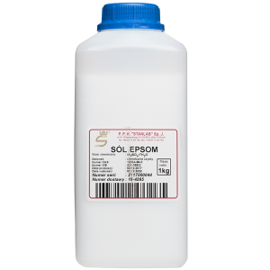 Sól Epsom Siarczan magnezu CZDA 1kg Stanlab