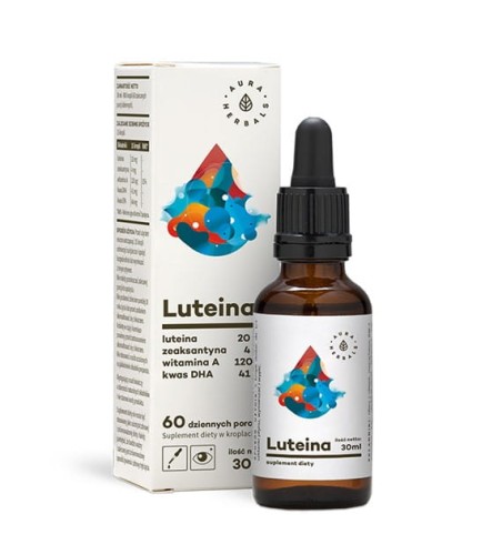 Luteina+witamina A+DHA+zeaksantyna krople 30ml