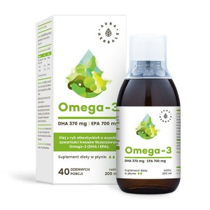 Omega-3 DHA 370mg i EPA 700mg  w płynie 200ml