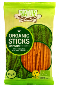 Paluszki z samopszy pełnoziarniste BIO 45g