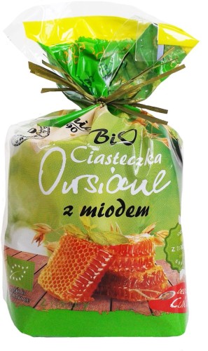 Ciasteczka owsiane z miodem BIO 150g