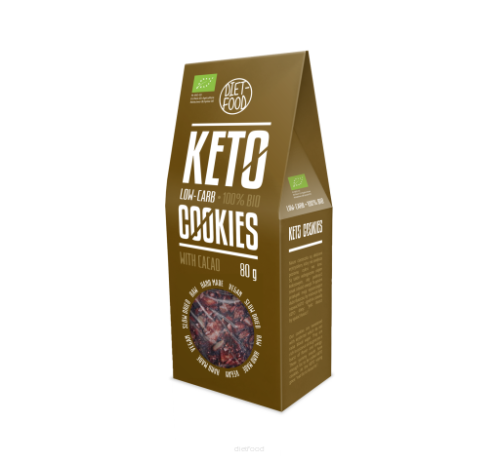 Ciasteczka KETO z kakao BIO 80g