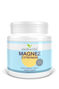 Magnez cytrynian proszek 400g Medverita