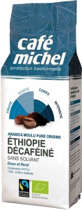 Kawa mielona 100% Arabica bezkofeinowa Etiopia BIO 250g Terra Etica