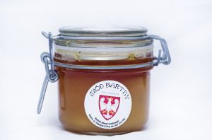Miód  bartny wyciskany surowy 300g