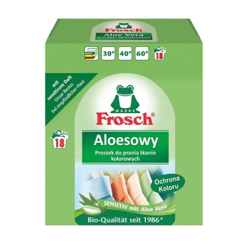 Frosch proszek do prania tkanin białych aloesowy 1,45kg