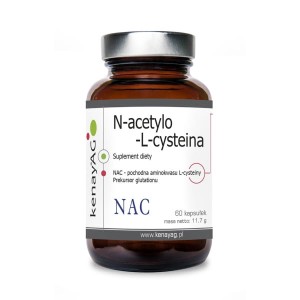 NAC N-acetylo L-cysteina 150mg 60kaps KenayAg